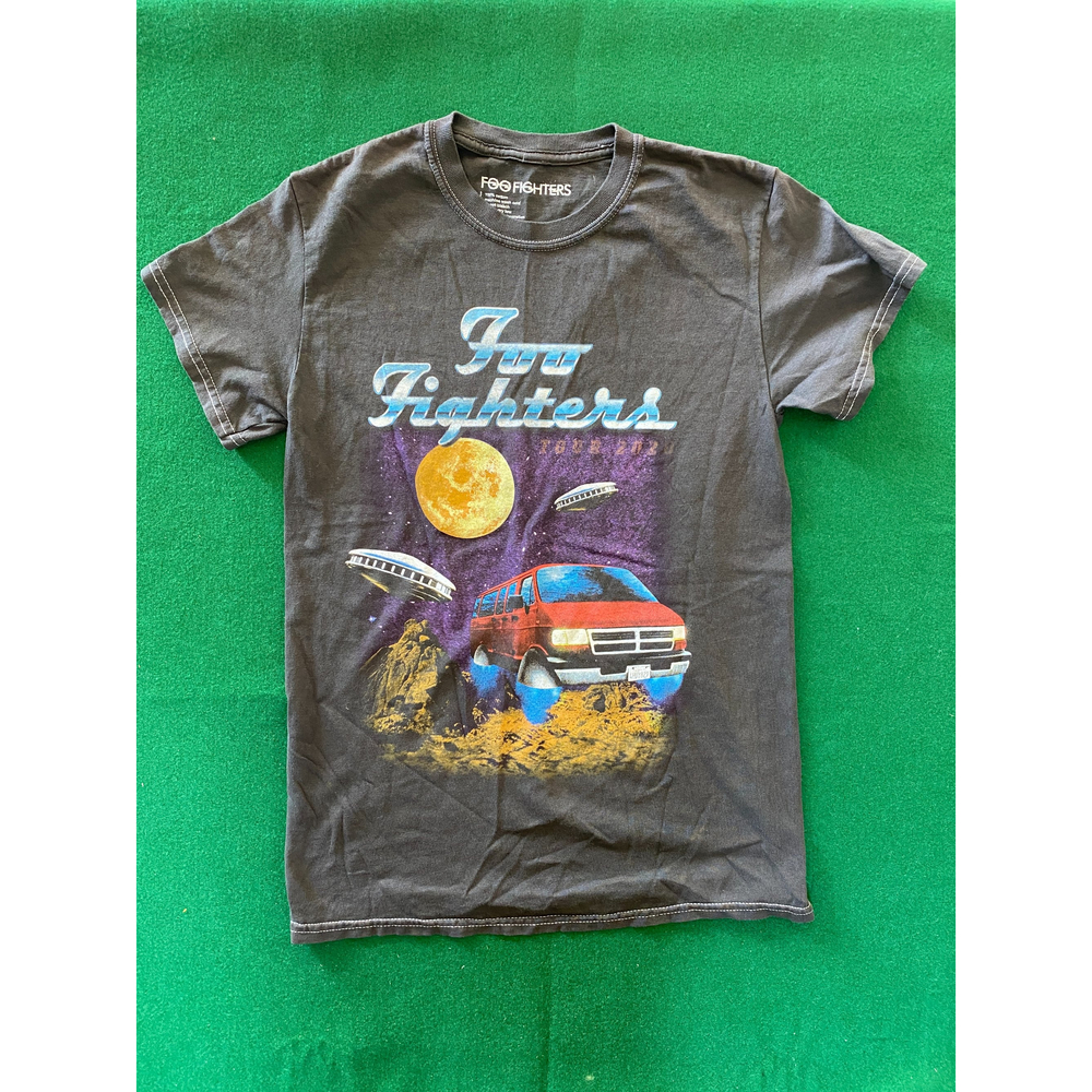 Foo Fighters Band T Tee Shirt Van UFO Size Small